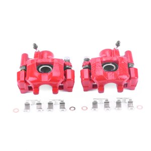 Lexus ES300 Brake Calipers (2) - Rear - PowerStop - Powder Coated - Red - `02-`03