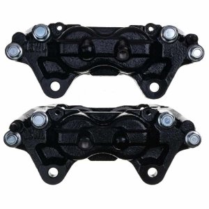 Toyota Sequoia Brake Calipers - Front - PowerStop - Powder Coated - Black - `01-`07