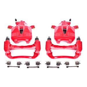 Toyota Avalon Brake Calipers - Front - PowerStop - Powder Coated - Red - `05-`07