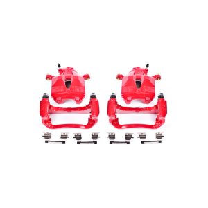 Toyota Avalon Brake Calipers - Front - PowerStop - Powder Coated - Red - `05-`07