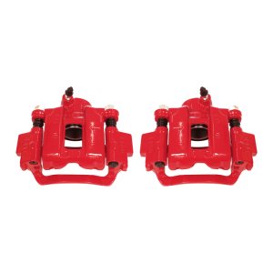 Lexus GX460 Brake Calipers - Rear - PowerStop - Powder Coated - Red - `10-`18