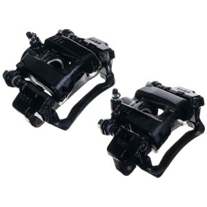 Lexus GX460 Brake Calipers - Rear - PowerStop - Powder Coated - Black - `10-`23