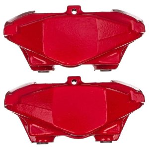 Lexus LS430 Brake Calipers - Rear - PowerStop - High-Temp Powder Coated - Red - `01-`06