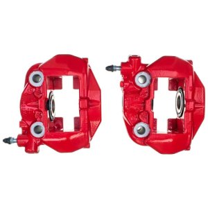 Lexus LS430 Brake Calipers - Rear - PowerStop - High-Temp Powder Coated - Red - `01-`06
