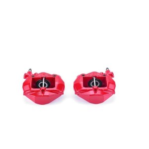Lexus LS430 Brake Calipers - Rear - PowerStop - High-Temp Powder Coated - Red - `01-`06