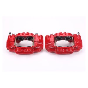 Lexus GX470 Brake Calipers - Front - PowerStop - Powder Coated - Red - `03-`09