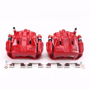 Lexus ES300 Brake Calipers - Front - PowerStop - Powder Coated - Red - `02-`03