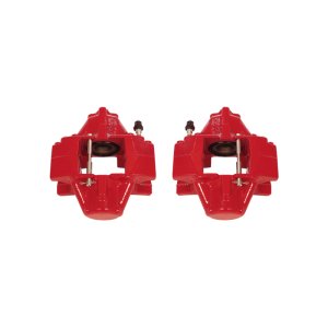 Lexus GS300 Brake Calipers - Rear - PowerStop - Powder Coated - Red - `98-`05