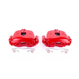 Ford Escape Brake Calipers - Front - PowerStop - Powder Coated - Red - `14-`17