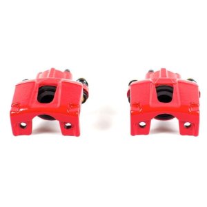 Infiniti QX56 Brake Calipers (2) - Rear - PowerStop - Powder Coated - Red - `05-`10
