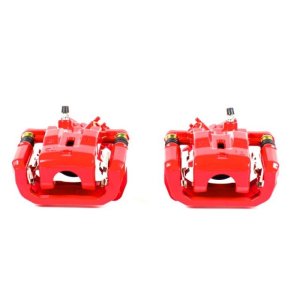 Mazda RX-8 Brake Calipers - Rear - PowerStop - Powder Coated - Red - `04-`10