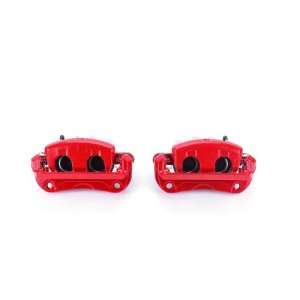 Nissan Quest Brake Calipers - Front - PowerStop - Powder Coated - Red - `04-`09