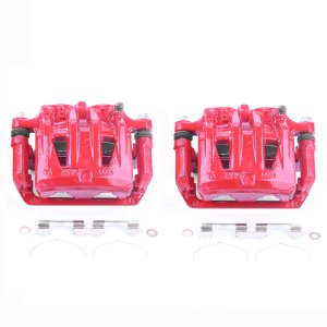 Nissan Quest Brake Calipers - Front - PowerStop - Powder Coated - Red - `04-`09