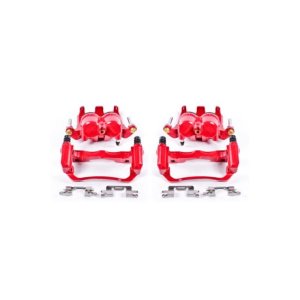 Nissan Frontier Brake Calipers - Front - PowerStop - Powder Coated - Red - `05-`18