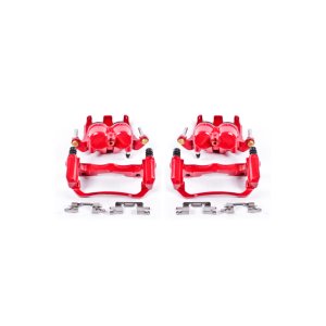 Nissan Frontier Brake Calipers - Front - PowerStop - Powder Coated - Red - `05-`18