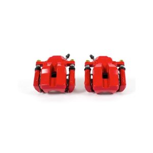 Toyota RAV4 Brake Calipers - Rear - PowerStop - PowerStop Powder Coated - Red - `06-`12