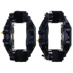 Toyota Tundra Brake Caliper Set - Front - PowerStop - Powder Coated - Black - `07-`15