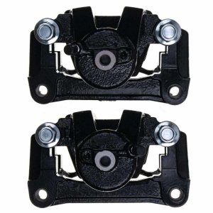 Toyota Sequoia Brake Calipers - Rear - PowerStop - Powder Coated - Black - `08-`15