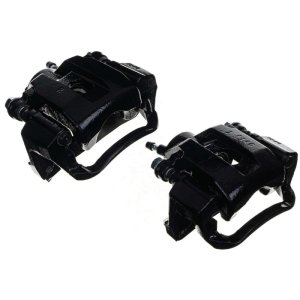 Toyota Sequoia Brake Calipers - Rear - PowerStop - Powder Coated - Black - `08-`15