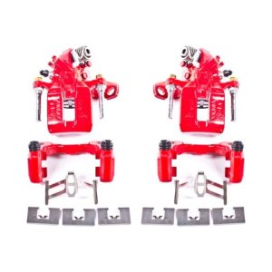 Acura CSX Brake Calipers - Rear - PowerStop - Powder Coated - Red - `06-`11