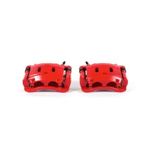 Infiniti QX56 Brake Calipers (2) - Front - PowerStop - Powder Coated - Red - `06-`13