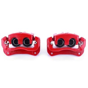 Lexus NX200t Brake Calipers - Front - PowerStop - Powder Coated - Red - `15-`17