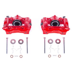 Lexus GS300 Brake Calipers - Rear - PowerStop - Powder Coated - Red - 2006