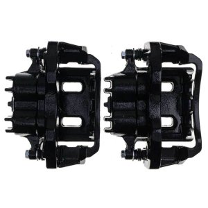 Ford Excursion Brake Caliper Set - Rear - PowerStop - Powder Coated - Black - 2000
