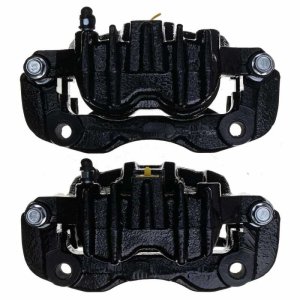 Ford Excursion Brake Caliper Set - Rear - PowerStop - Powder Coated - Black - 2000