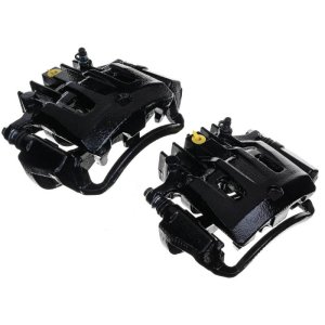 Ford Excursion Brake Caliper Set - Rear - PowerStop - Powder Coated - Black - 2000