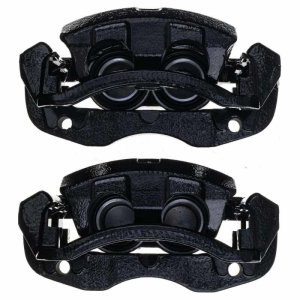 Ford Excursion Brake Caliper Set - Rear - PowerStop - Powder Coated - Black - 2000