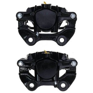 Cadillac DeVille Brake Calipers - Rear - PowerStop - Powder Coated - Black - `00-`02