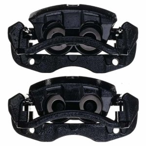 Ford Excursion Brake Caliper Set - Rear - PowerStop - High-Temp Black Powder Coated - Black - `00-`05