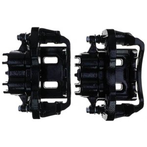 Ford Excursion Brake Caliper Set - Rear - PowerStop - High-Temp Black Powder Coated - Black - `00-`05
