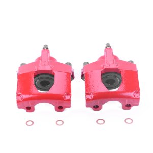 Chrysler Town & Country Brake Calipers - Rear - PowerStop - Powder Coated - Red - `00-`07