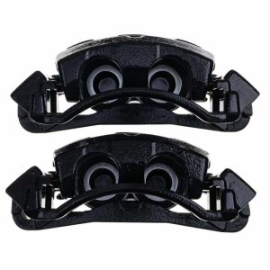 Ford Excursion Brake Calipers - Front - PowerStop - Powder Coated - Black - `00-`05 Ford Excursion Brake Calipers - Front - PowerStop - Powder Coated - Black - `00-`05