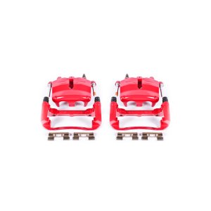 Ford F-150 Brake Calipers - Front - PowerStop - Powder Coated - Red - `04-`05
