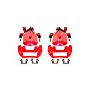 Chevrolet Cobalt Brake Calipers - Rear - PowerStop - High-Temp Powder Coated - Red - `05-`08