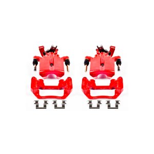 Chevrolet Cobalt Brake Calipers - Rear - PowerStop - High-Temp Powder Coated - Red - `05-`08