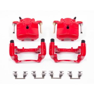 Chevrolet Malibu Brake Calipers - Front - PowerStop - Powder Coated - Red - `06-`12
