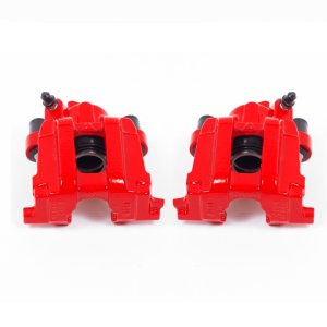 Ford Escape Brake Calipers - Rear - PowerStop - Powder Coated - Red - `05-`09