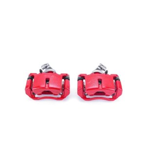 Buick Terraza Brake Calipers - Rear - PowerStop - Powder Coated - Red - `05-`07