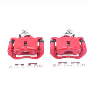 Buick Terraza Brake Calipers - Rear - PowerStop - Powder Coated - Red - `05-`07