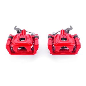 Ford Five Hundred Brake Calipers - Rear - PowerStop - Powder Coated - Red - `05-`07
