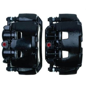 Dodge Dakota Brake Caliper (2) - Front - PowerStop - Black Powder Coated - Black - `05-`08