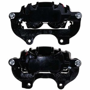 Dodge Charger Brake Calipers - Front - PowerStop - Black Powder Coated Caliper - Black - `12-`16