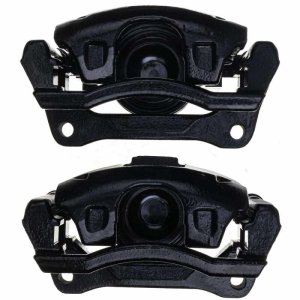 Chrysler Town & Country Brake Calipers - Front - PowerStop - Powder Coated - Black - `08-`16