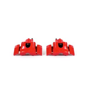 Ford Expedition Brake Calipers (2) - Rear - PowerStop - High-Temp Powder Coated - Red - `07-`17