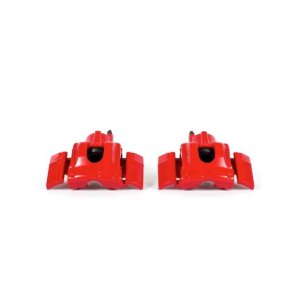 Ford Expedition Brake Calipers (2) - Rear - PowerStop - High-Temp Powder Coated - Red - `07-`17