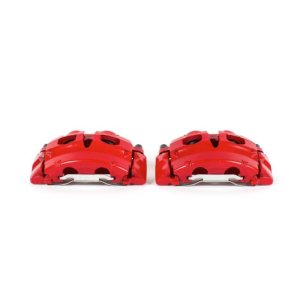 Ford Expedition Brake Calipers - Front - PowerStop - Powder Coated - Red - `07-`09
